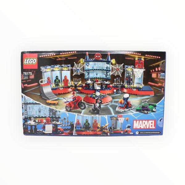 Retired Set 76175 Spider-Man Attack on the Spider Lair on Sale