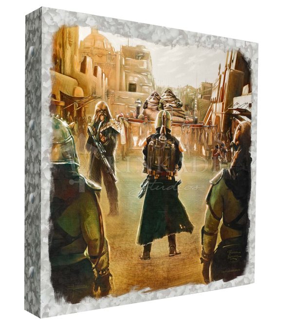 The Book of Boba Fett™ - A New Challenge - 14  x 14  Metal Box Art Hot on Sale