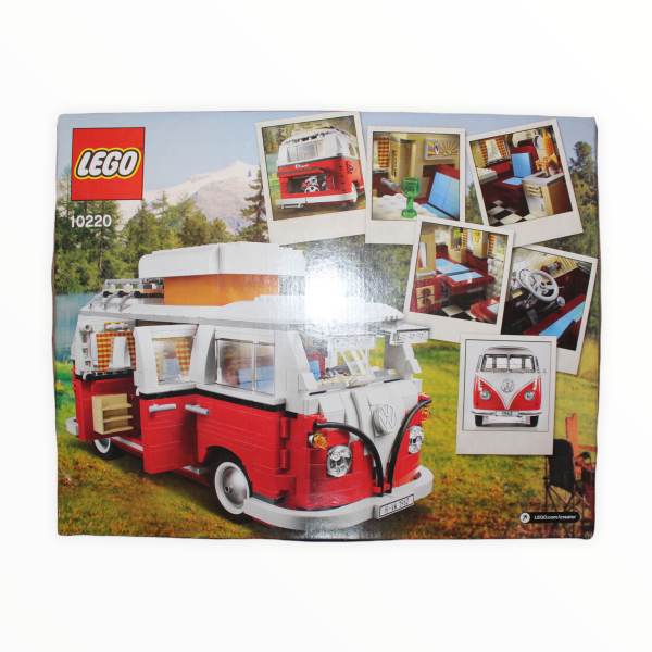 Retired Set 10220 Creator Expert Volkswagen T1 Camper Van on Sale