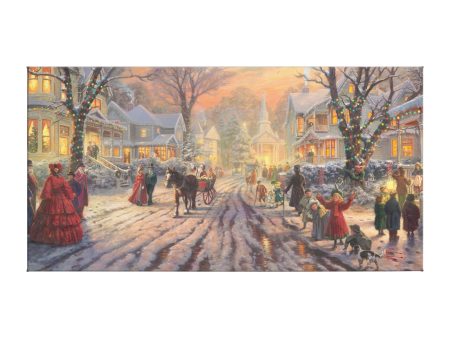 A Victorian Christmas Carol - 16  x 31  Gallery Wrapped Canvas For Sale