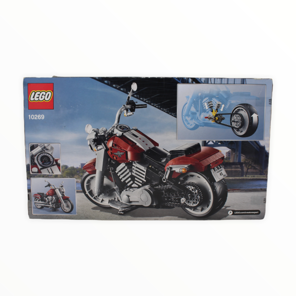 Retired Set 10269 Creator Harley-Davidson Fat Boy For Sale