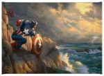 Captain America - Sentinel of Liberty - 10  x 14  Gallery Wrapped Canvas For Discount