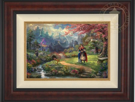 *RARE* Mulan Blossoms of Love Framed Artist Proof Canvas Burl 28  x 42  #1 2 Sale