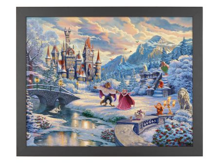 Disney Beauty and the Beast s Winter Enchantment - Art Prints Online Sale