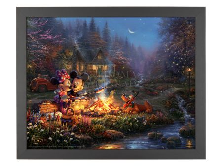 Disney Mickey and Minnie - Sweetheart Campfire - Art Prints Online now