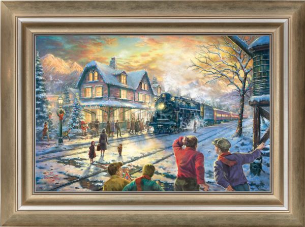 All Aboard for Christmas - Limited Edition Canvas Online Hot Sale