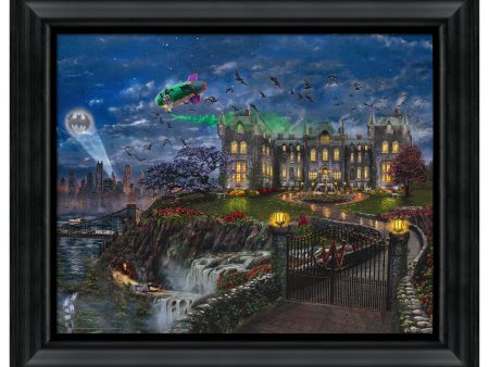 Wayne Manor - 16  x 20  Brushstroke Vignette For Cheap