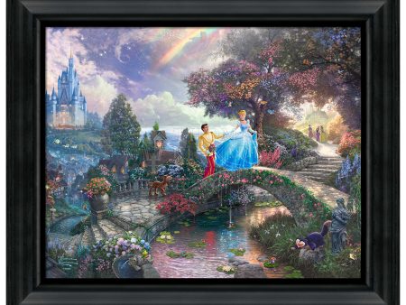 Disney Cinderella Wishes Upon a Dream - 16  x 20  Brushstroke Vignette Online Sale