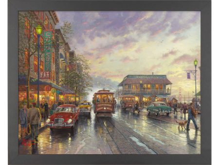 City by the Bay, Sunset on Fisherman s Wharf, San Francisco - Art Prints Fashion