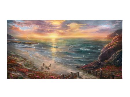 Beachside Gathering - 16  x 31  Gallery Wrapped Canvas Discount