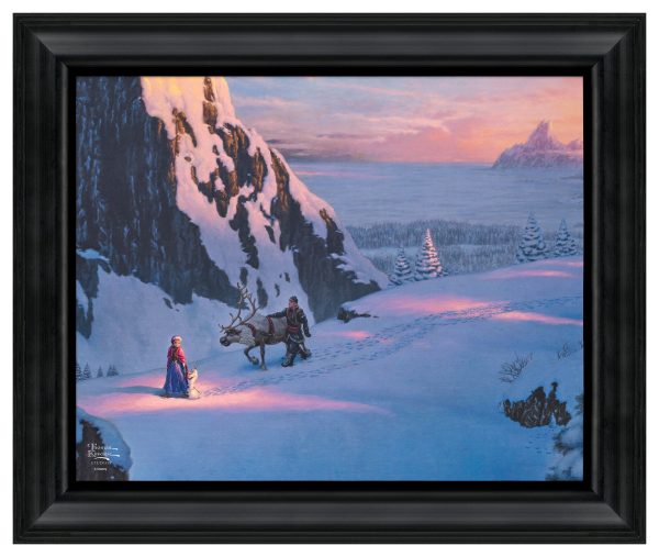 Disney Frozen - 16  x 20  Brushstroke Vignette Fashion