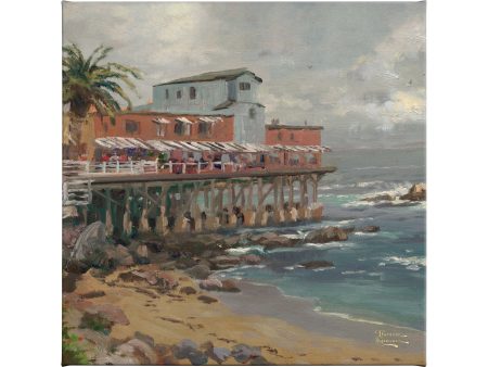 A View from Cannery Row, Monterey - 14  x 14  Gallery Wrapped Canvas Fashion