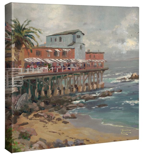 A View from Cannery Row, Monterey - 14  x 14  Gallery Wrapped Canvas Fashion