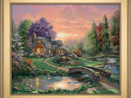 *RARE* Sweetheart Retreat Framed Estate Edition Canvas Gallery Gold Petite 24  x 30  #3 3 Discount