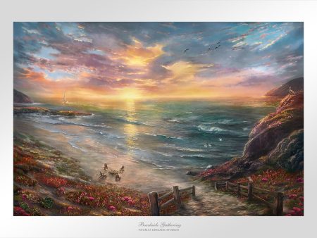 Beachside Gathering - Limited Edition Paper Online Sale