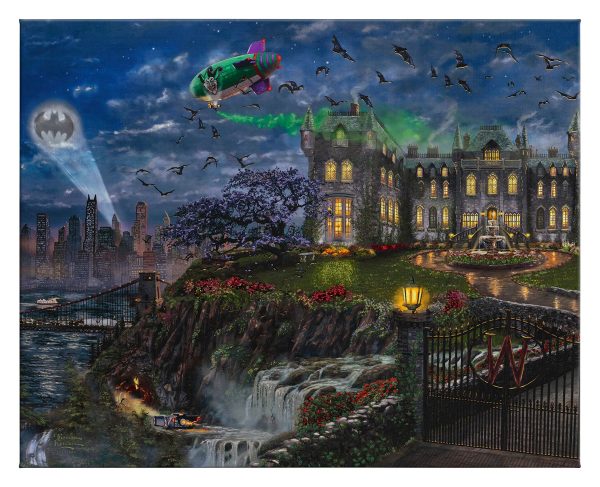 Wayne Manor™ - 24  x 30  Gallery Wrapped Canvas Online