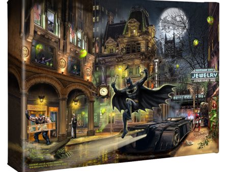 Batman™ Gotham City™ - 8  x 10  Gallery Wrapped Canvas Cheap