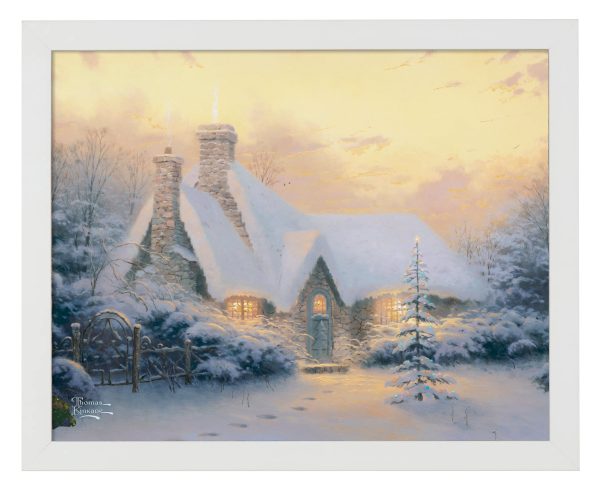 Christmas Tree Cottage - Art Prints For Discount