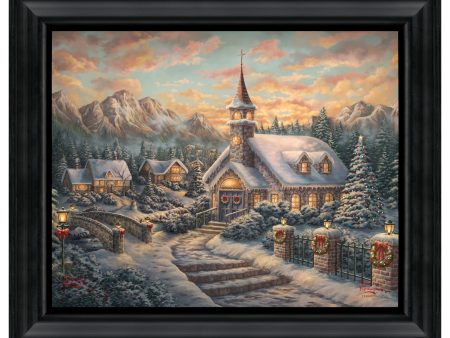 Christmas Service - 16  x 20  Brushstroke Vignette Online now