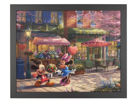 Disney Mickey and Minnie - Sweetheart Café - Art Prints Online now