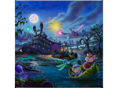 Disney The Rescuers - 14  x 14  Gallery Wrapped Canvas Hot on Sale