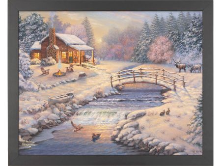 A Winter Retreat - Art Prints Cheap