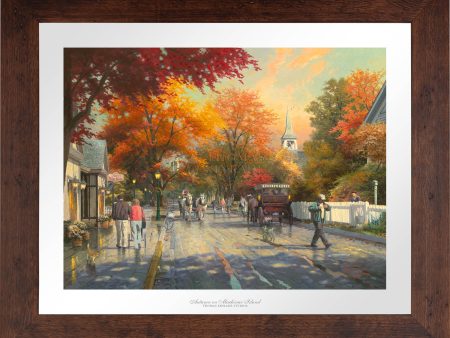 Autumn on Mackinac Island - Limited Edition Paper on Sale